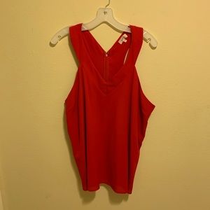Pixley cut out detail red size XL